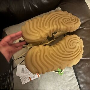 CROCS Athletic Shoes with Swirl Tan Soles